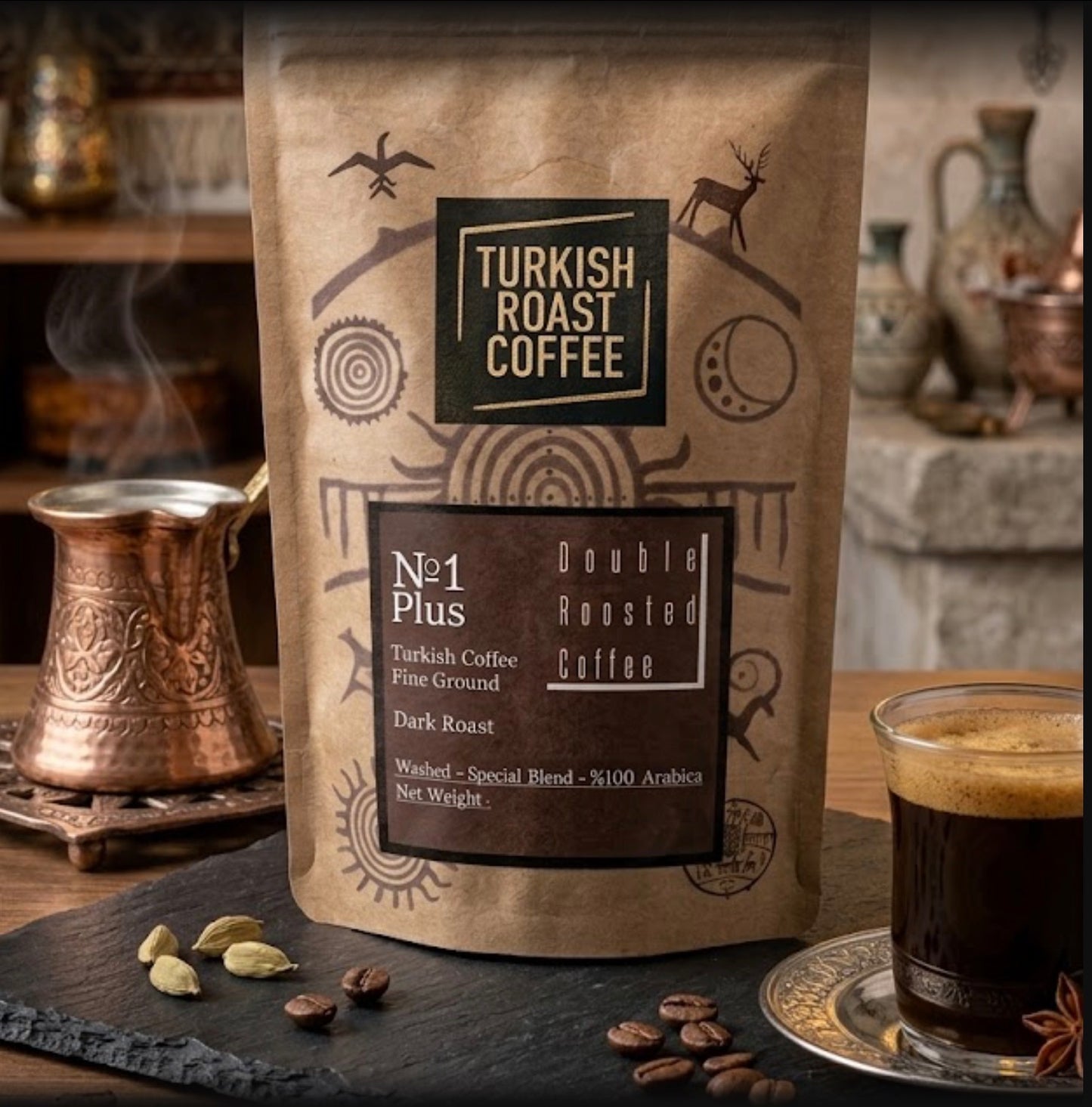 No1 Plus - Dark Turkish Coffee